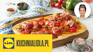 Pizza w stylu… hiszpańskim!? Coca mallorquina z pysznymi dodatkam | Kinga Paruzel & Kuchnia Lidla