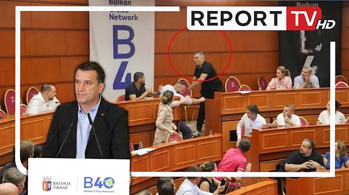 Tedi Blushi GODITI me grusht Halit Valterin, Veliaj: Sjellje ORDINERE, grushti banal errësoi ...