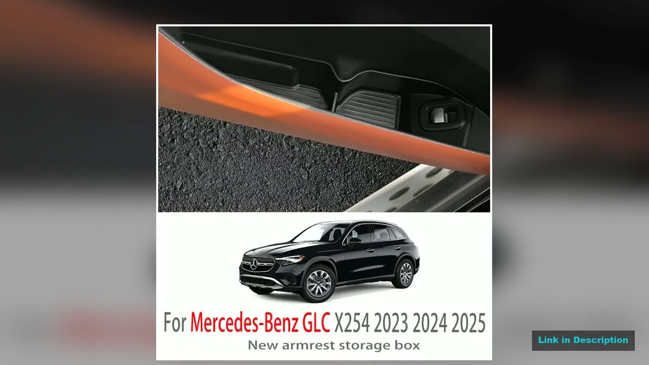 Car Accessories For Mercedes Benz GLC X254 2023 2024 2025 Center Console Armrest Storage Box