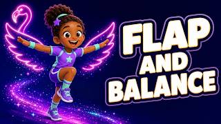 Flying Flamingo: Wing-Flap Balance | Brain Break for Kids Guide