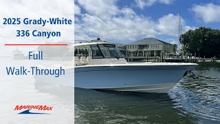 2025 Grady-White 336 Canyon | Full Walkthrough