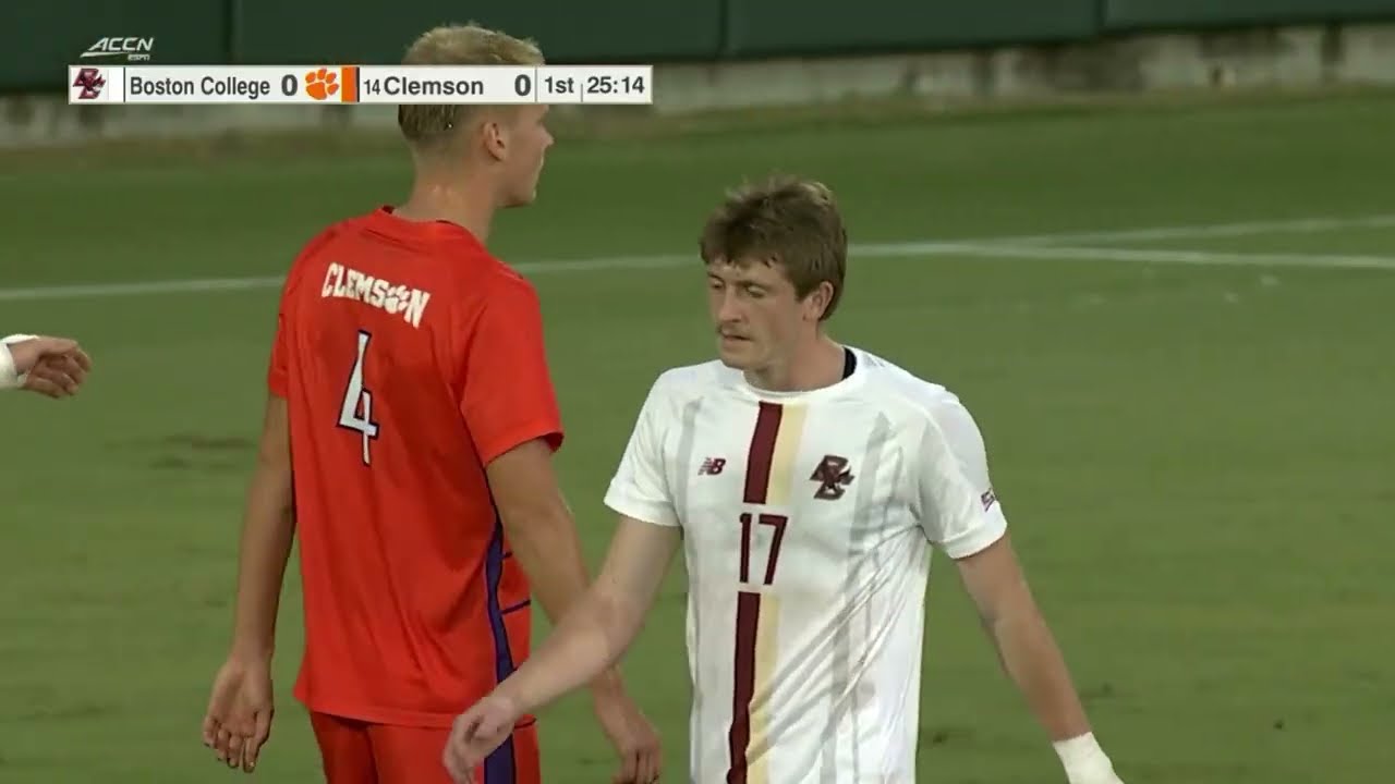 Boston College vs. Clemson Full Match Replay | 2026 ACC Men's Soccer