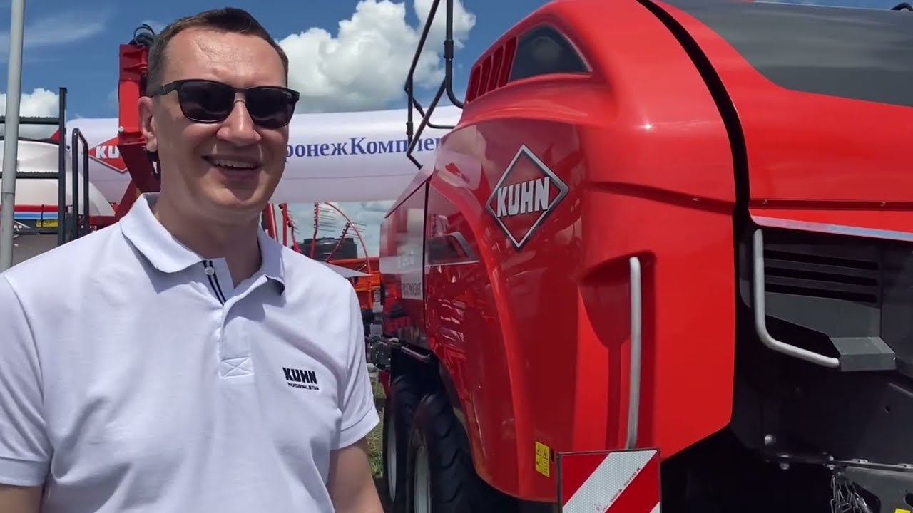 Работает по КОНОПЛЕ \ Обзор KUHN SB 1290 iD / биг пак тюки