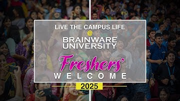 Freshers’ Welcome 2025 | Throwback to Freshers | Freshman Year | Fun & More at Brainware University