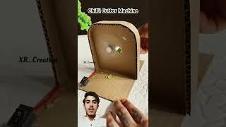 Chilli Cutter Machine #shorts #dcmotor #youtubeshorts