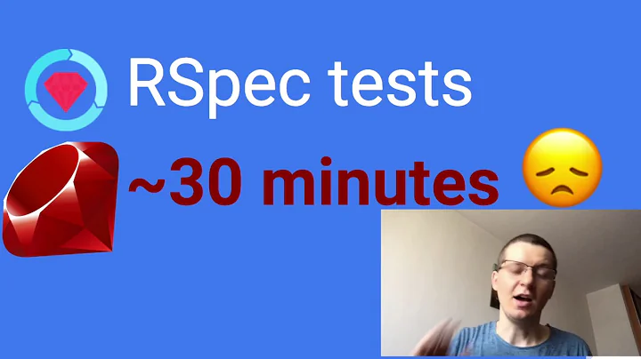 How to run RSpec 30 minutes tests in only 3 minutes