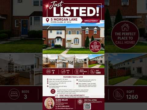 5 Morgan Lane, Staten Island, NY home video tour