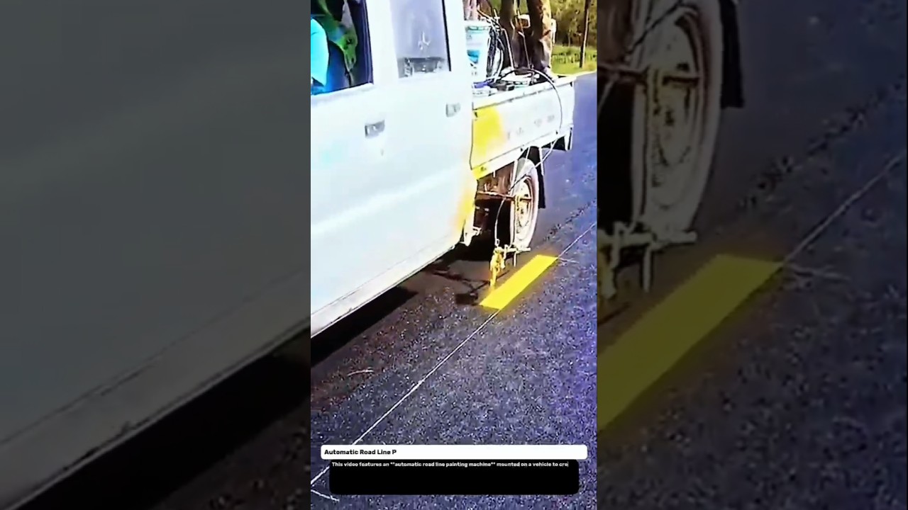 Automatic Road Line Painting Machine – Smart Technology for Modern Highways!