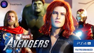 Avengers Beta Intro | Ps4 pro | Gameplay