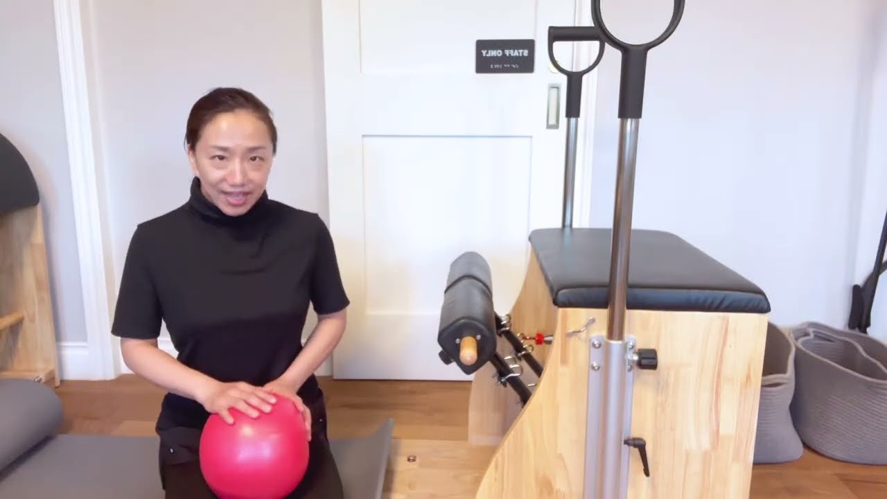 Sさん ピラティスチェア レッスン動画#ピラティスレッスン#ピラティス動画#ピラティスエクササイズ#山形ピラティススタジオ#マシンピラティス#チェア