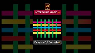 Master Adobe Illustrator's Intertwine Tool: Quick &amp; Easy Tutorial