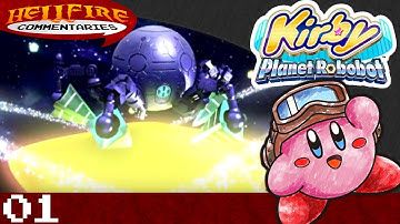 Kirby Planet Robobot playthrough [Part 1: Patched Plains]