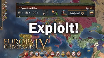 EU4 Exploit - How to go over custom nation point cap. Ideas guy achievement cheat! Patch 1.29 & 1.30