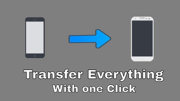 How to Transfer all data from one phone to another with one click for Android and iOS,