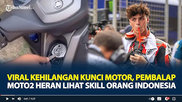 Viral Kehilangan Kunci Motor, Pembalap Moto2 Heran Lihat Skill Orang Indonesia, Buka Cuma 10 Menit