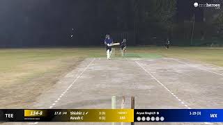 Wolves XI vs The Elite Eleven live cricket match | live - Cricplex By Harendra Cricket Ground Noida