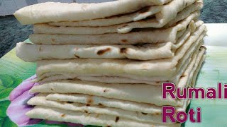 Super soft Homemade Rumali Roti Recipe