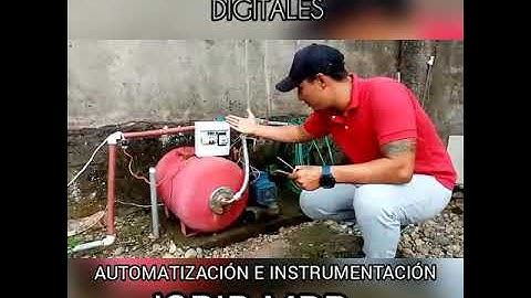 ARRANQUE DE UN MOTOR MONOFASICO CON UN CELULAR MARCHA Y PARO