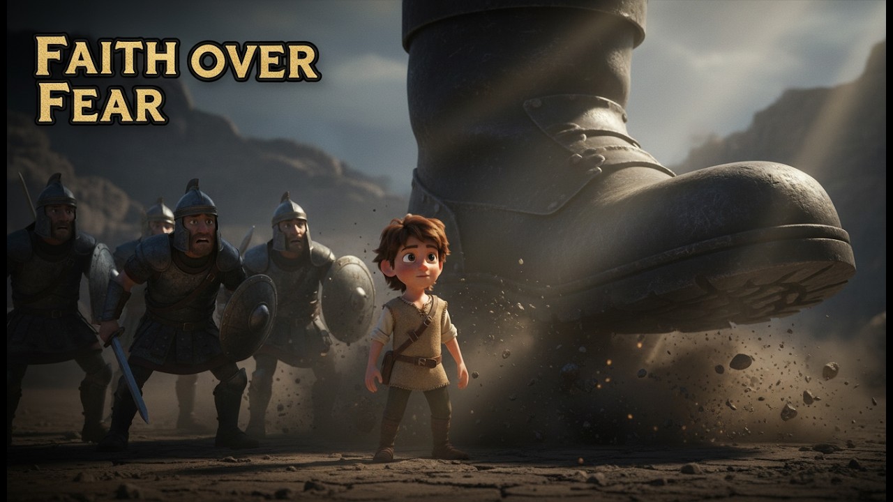 David and Goliath: Faith Over Fear #biblicalepic  #faith 