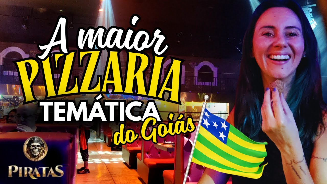 CONHEÇA a Piratas Pizzaria em CALDAS NOVAS  Rodízio com apresentação musical