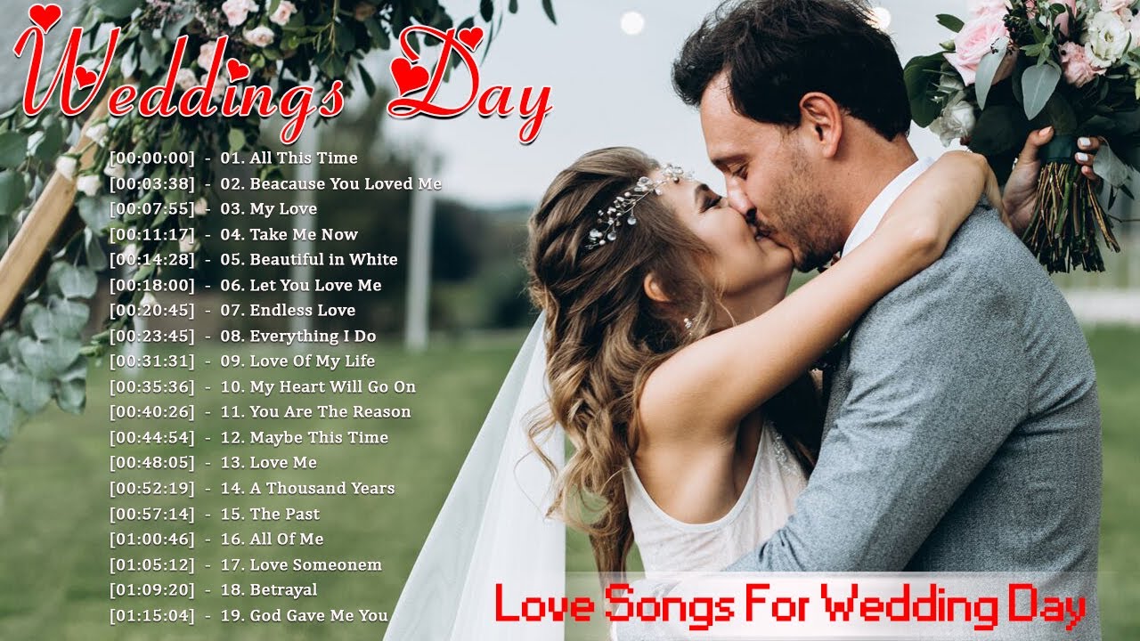 Read more about the article Las mejores canciones de amor para bodas ?? Música romántica en inglés 2021