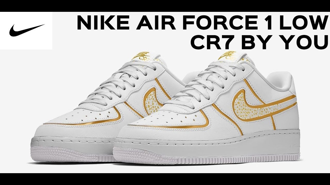 Nike Air Force 1 Low CR7 You // revisión - YouTube