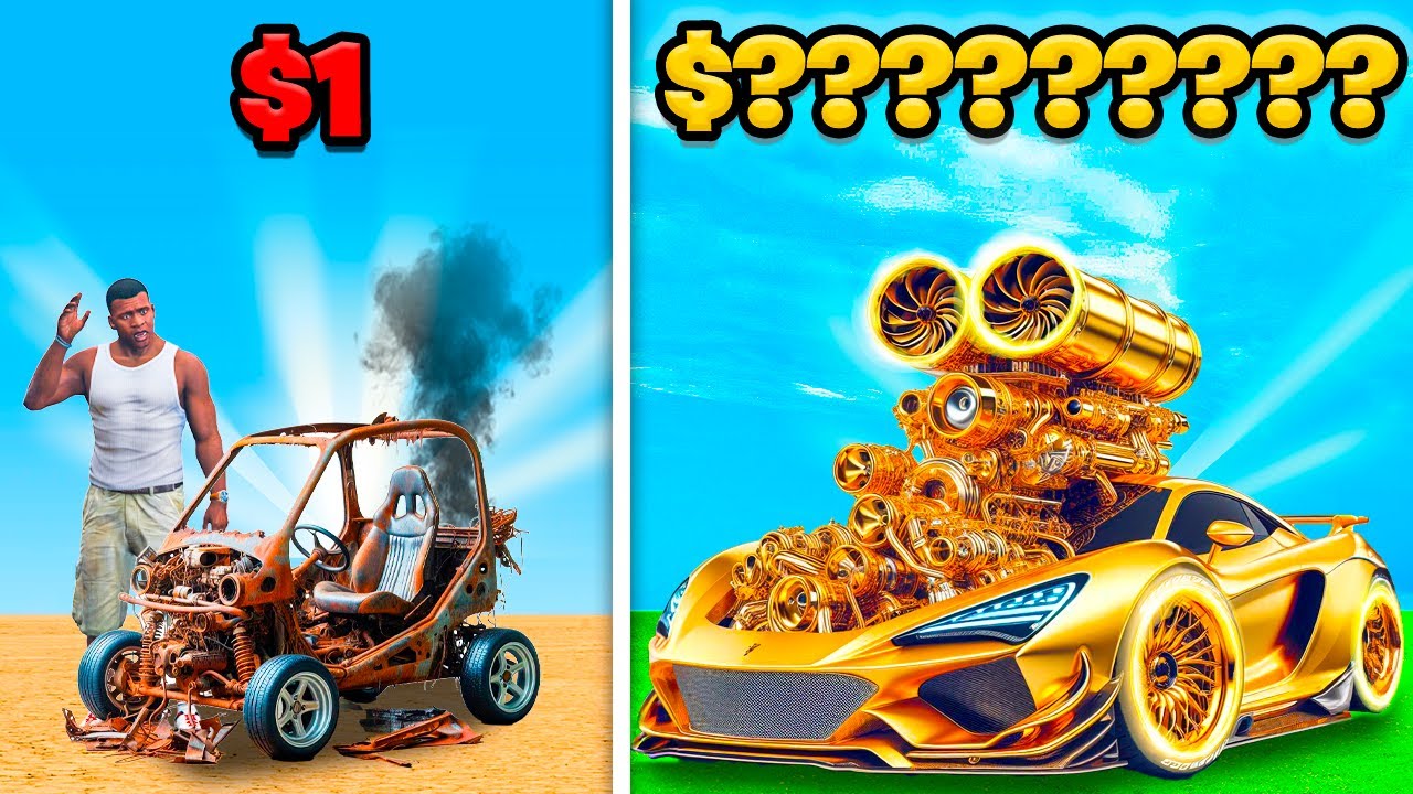 Cada vez que CHOCO mi AUTO SE HACE MÁS CARO en GTA 5