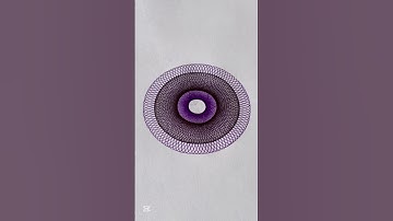 Spiro Art ASMR #spirograph #satisfying #impossible #noise #relaxing #pattern #artist #shorts