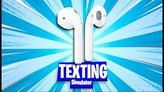 *New Airpods* Roblox Texting Simulator