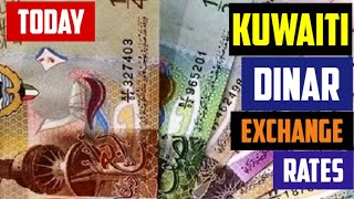 Kuwaiti Dinar Currency Exchange Rates Today 16-September -2023 Latest Forex Kwdusd