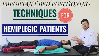 HOW TO POSITION A HEMIPLEGIC/PARALYSIS PATIENT IN SUPINE LYING (PART-1)