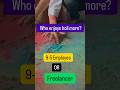 Who enjoys Holi🎨more? 9-5 jobs vs freelancing #shortvideoviral