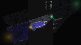 How GPS Finds the Best Route | AStar Algorithm Visualization #algorithms #coding #codinginterview