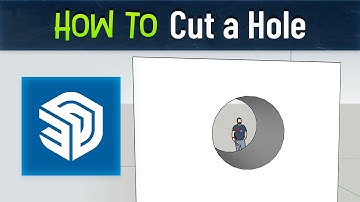 How to Cut a Hole in SketchUp (Simple Tutorial)
