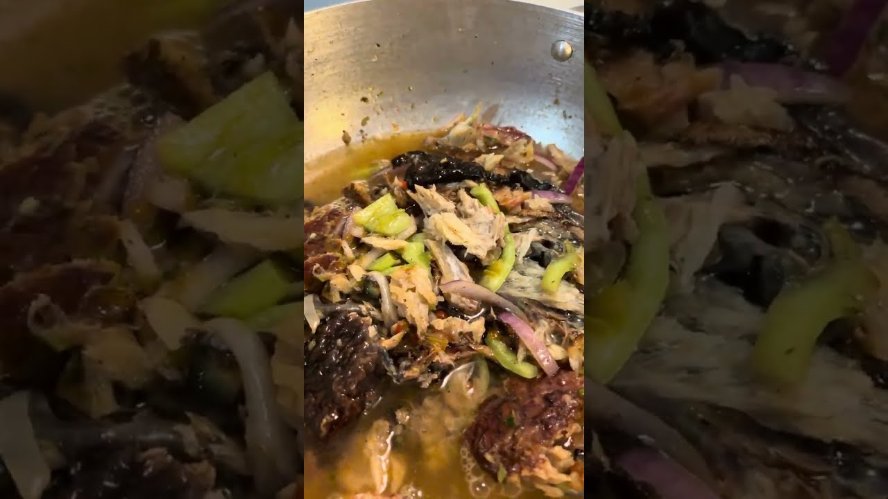 BOUILLON DE POISSON FUME #pourtoi #cuisinecongolaise #recetteafricaine 