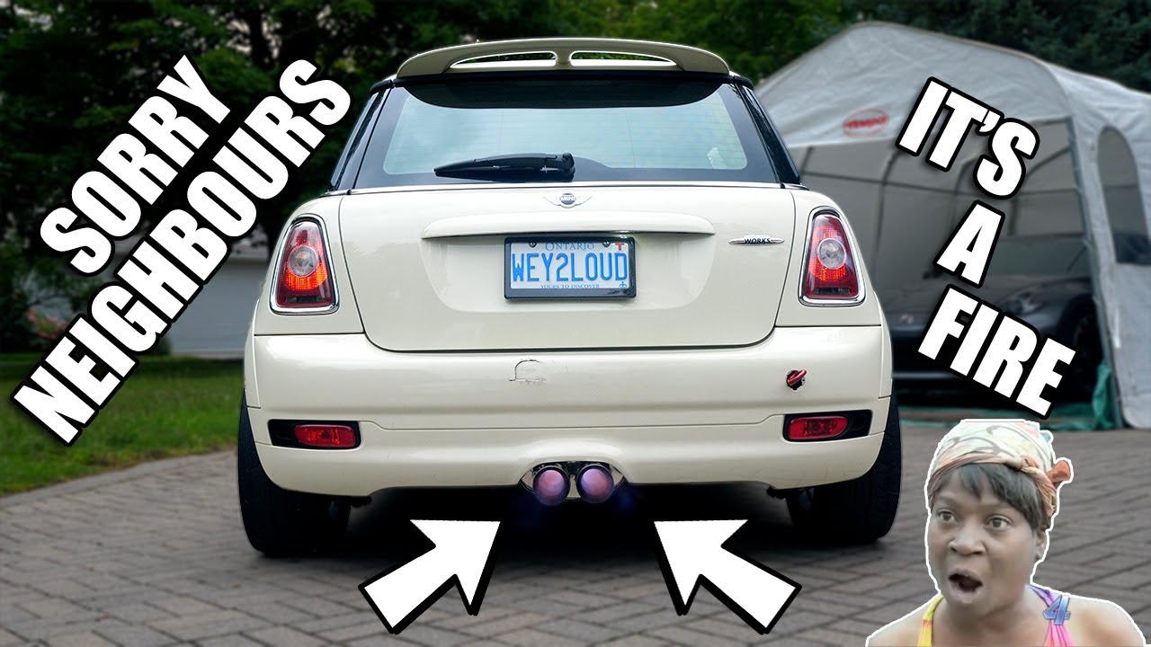 MY NEIGHBOURS LOVE MY NEW EXHAUST!!