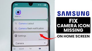 [Fixed] Samsung Phone: Camera Icon Missing on Home Screen