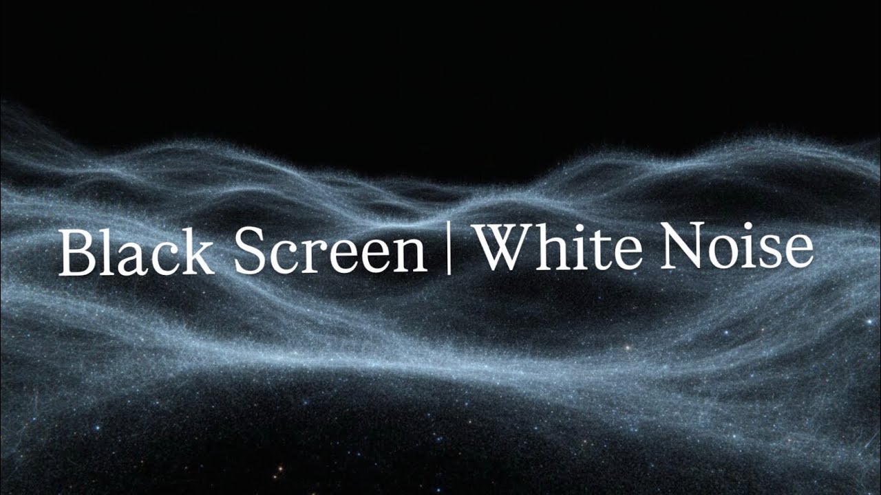 3 Hours of White Noise for Sleep and Focus - Black Screen - YouTube