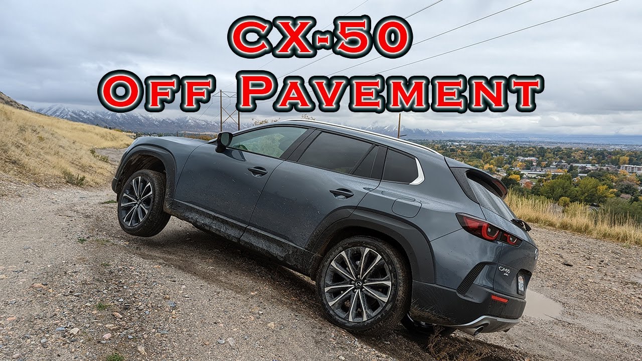 Обзор Mazda CX 50 2023 года по бездорожью
