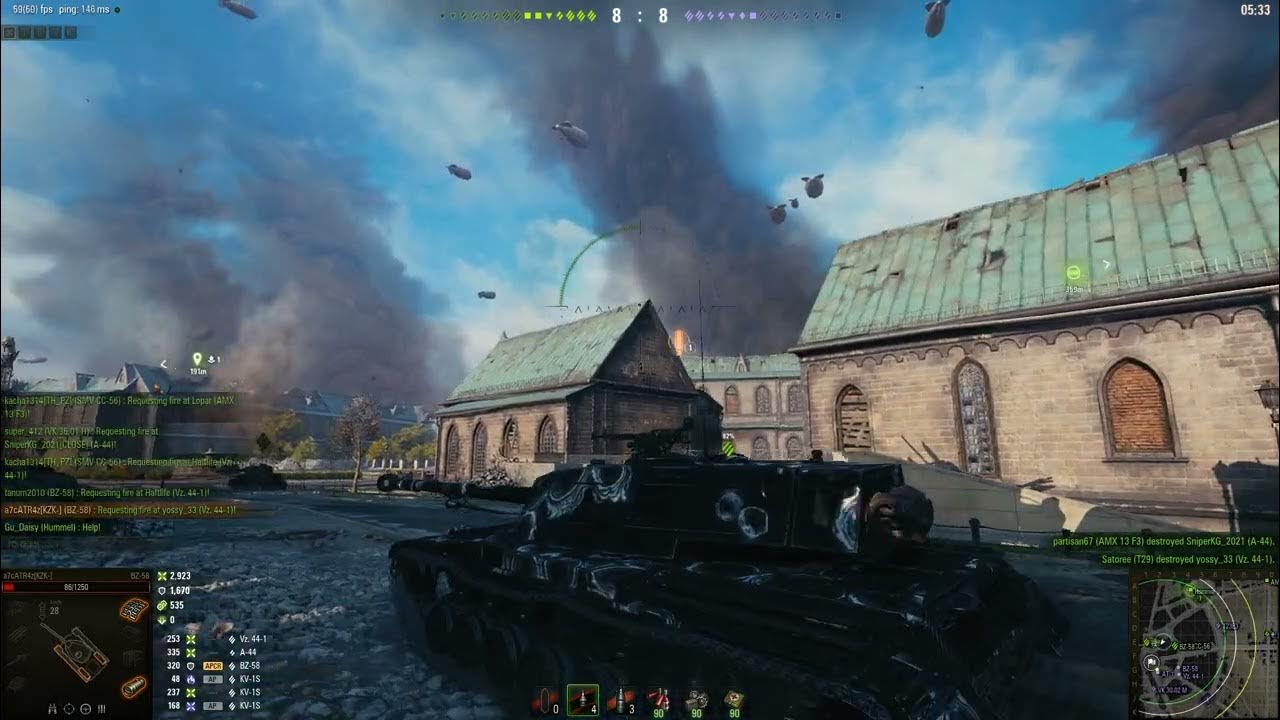 BZ58 Ruinberg Chinese Heavy Tank Line With Jet Boosters World of