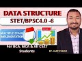 📘 Data Structure Using C – PART 6 | Stack &amp; Multiple Stack Concepts Explained | BCA, UGC NET, STET