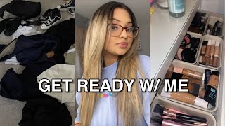 Get ready with me for a baseball game! *makeup & outfit*