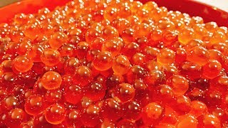 大粒の筋子でいくらの醤油漬けを作ったらビックリするほど旨かった!! Salmon Roe Pickled in Soy Sauce 酱油腌三文鱼鱼籽