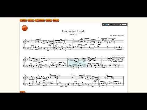 Jesu Meine Freude Unfinished Organ Chorale Prelude By J S Bach BWV 753 Completed By EP Biggs