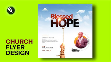 How to Design a Church Flyer | CorelDraw Tutorial 2023