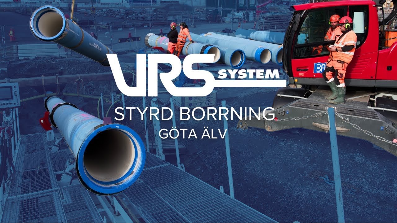 VRS-SYSTEM - Styrd borrning under Göta älv