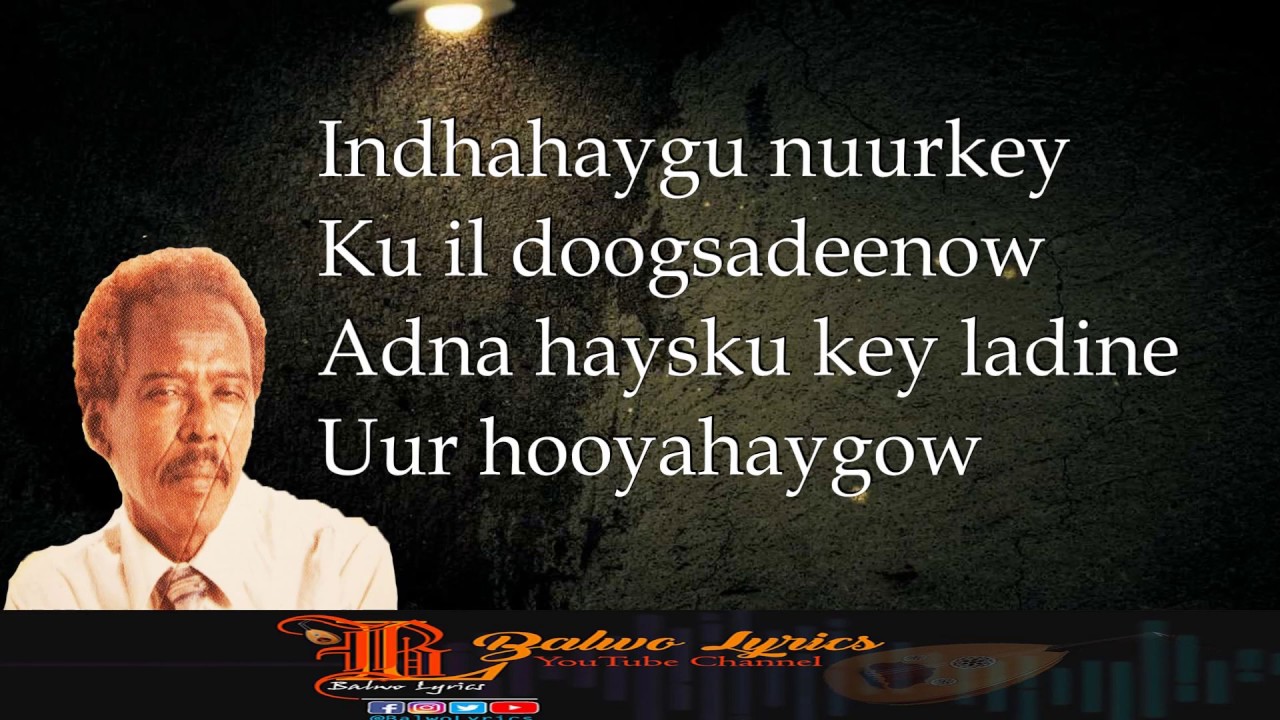 Hees: Uur Hooyo|| Tubeec|| Balwo Lyrics