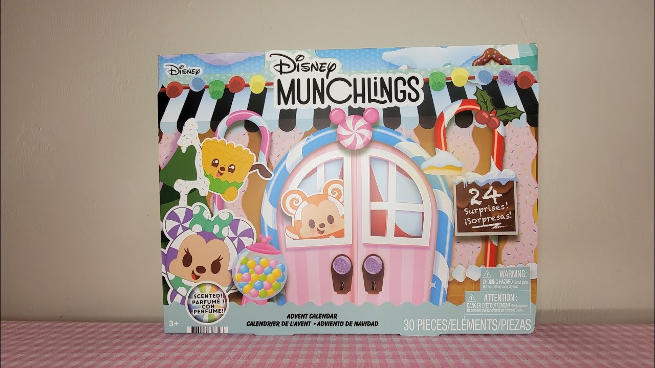 Disney Munchlings 2025 Advent Calendar with 24 Surprises