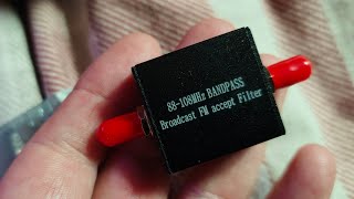 Обзор диапазонного фильтра (BANDPASS) на 88-108 МГц.