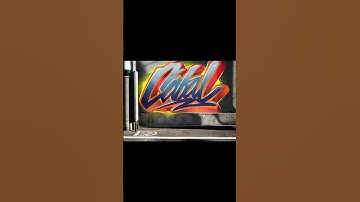 ✍🏻Just Writing My Name | CABAL  #shorts #graffiti #procreate
